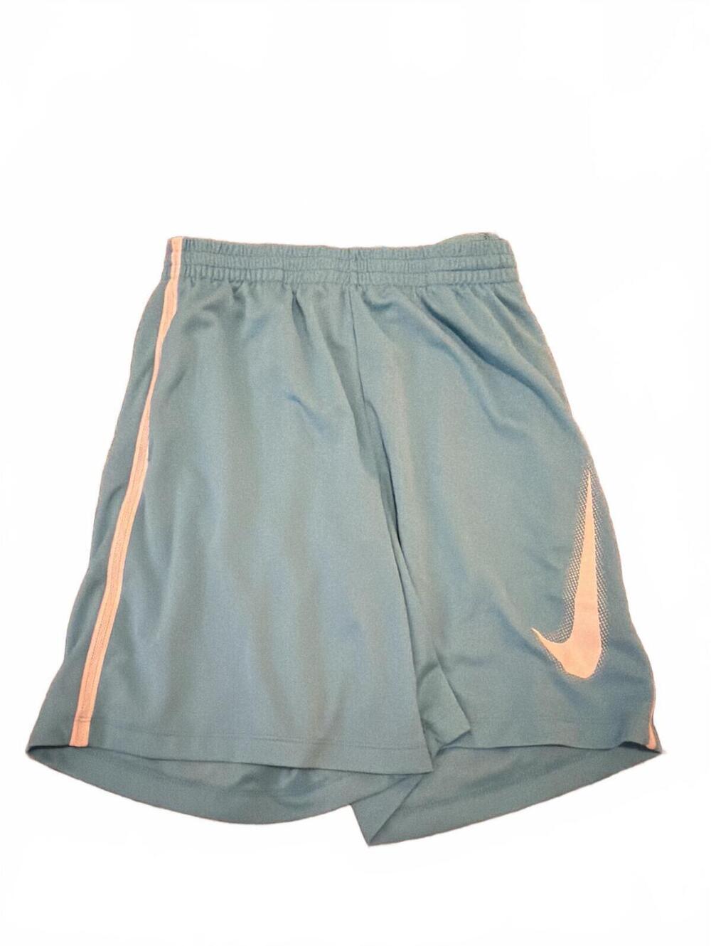 Nike Kids Light Blue Basketball Shorts XL Dri-FIT Athletic